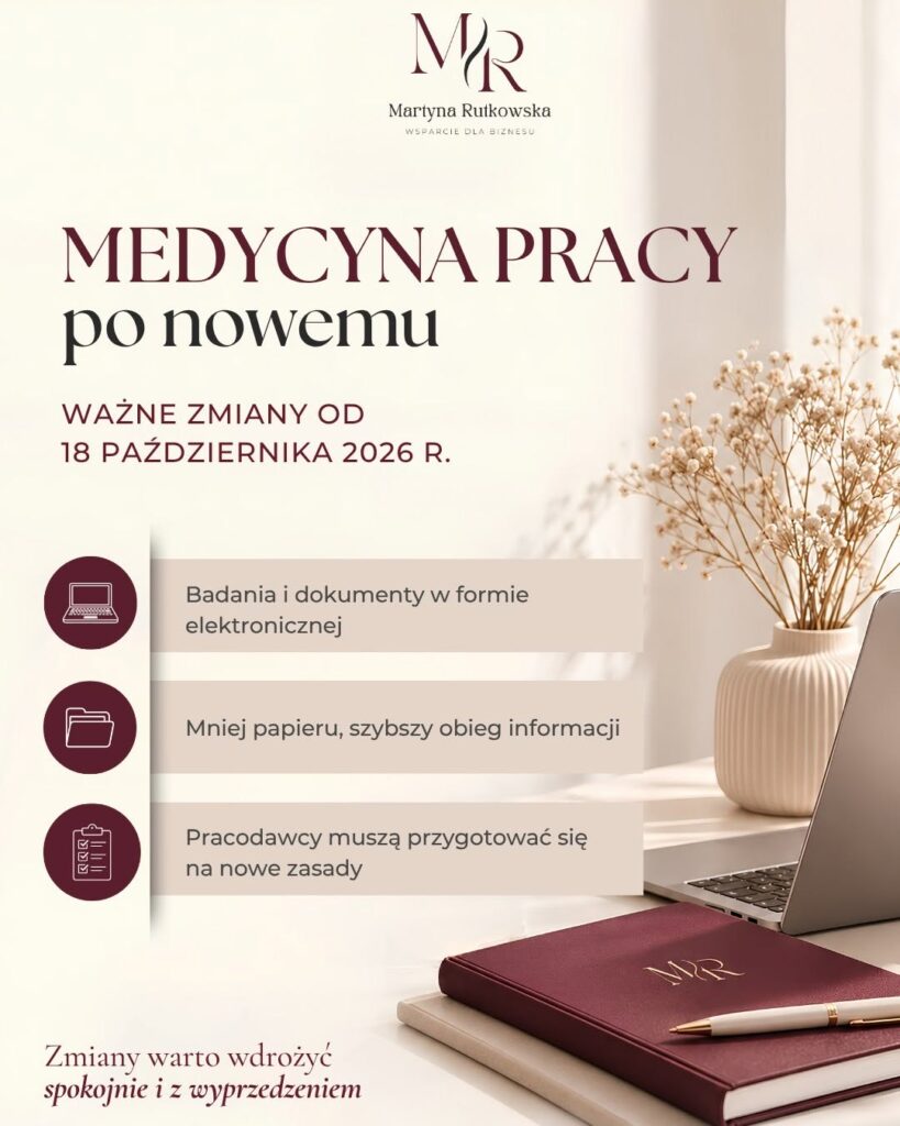 zmiany w orzeczeniach medycyny pracy 2026